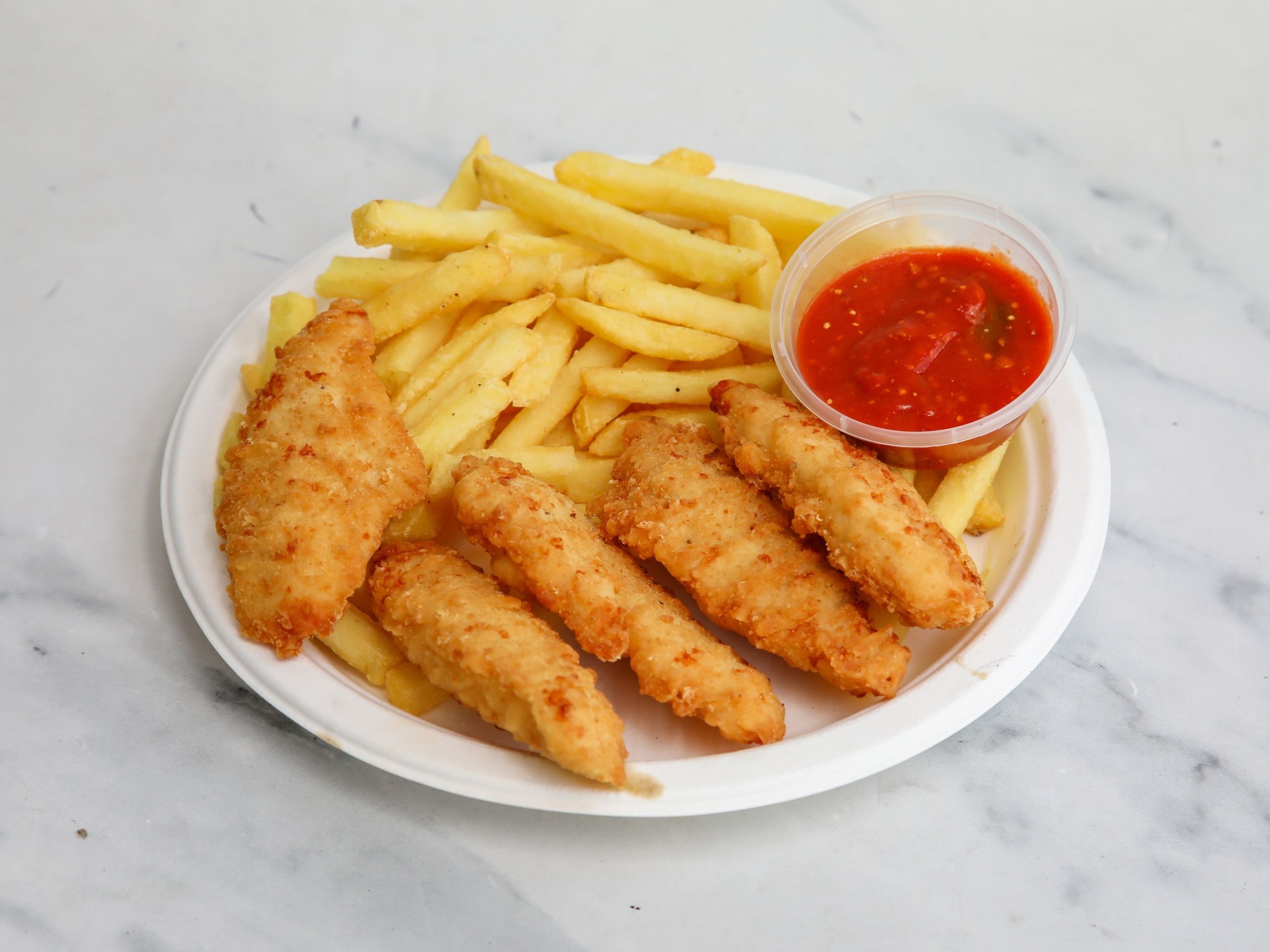 STRIPS with Fries