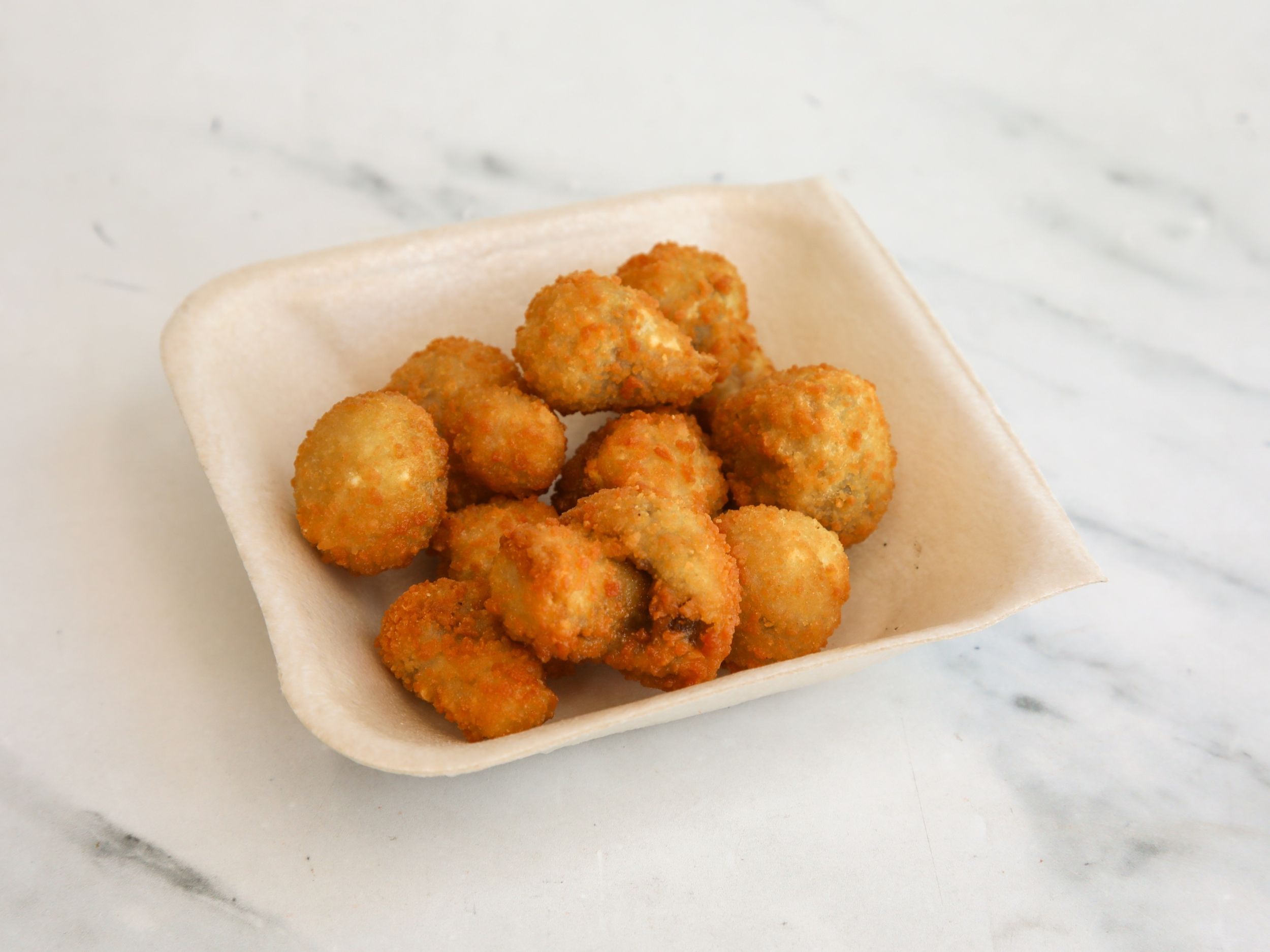 Crispy Garlic Mushrooms
