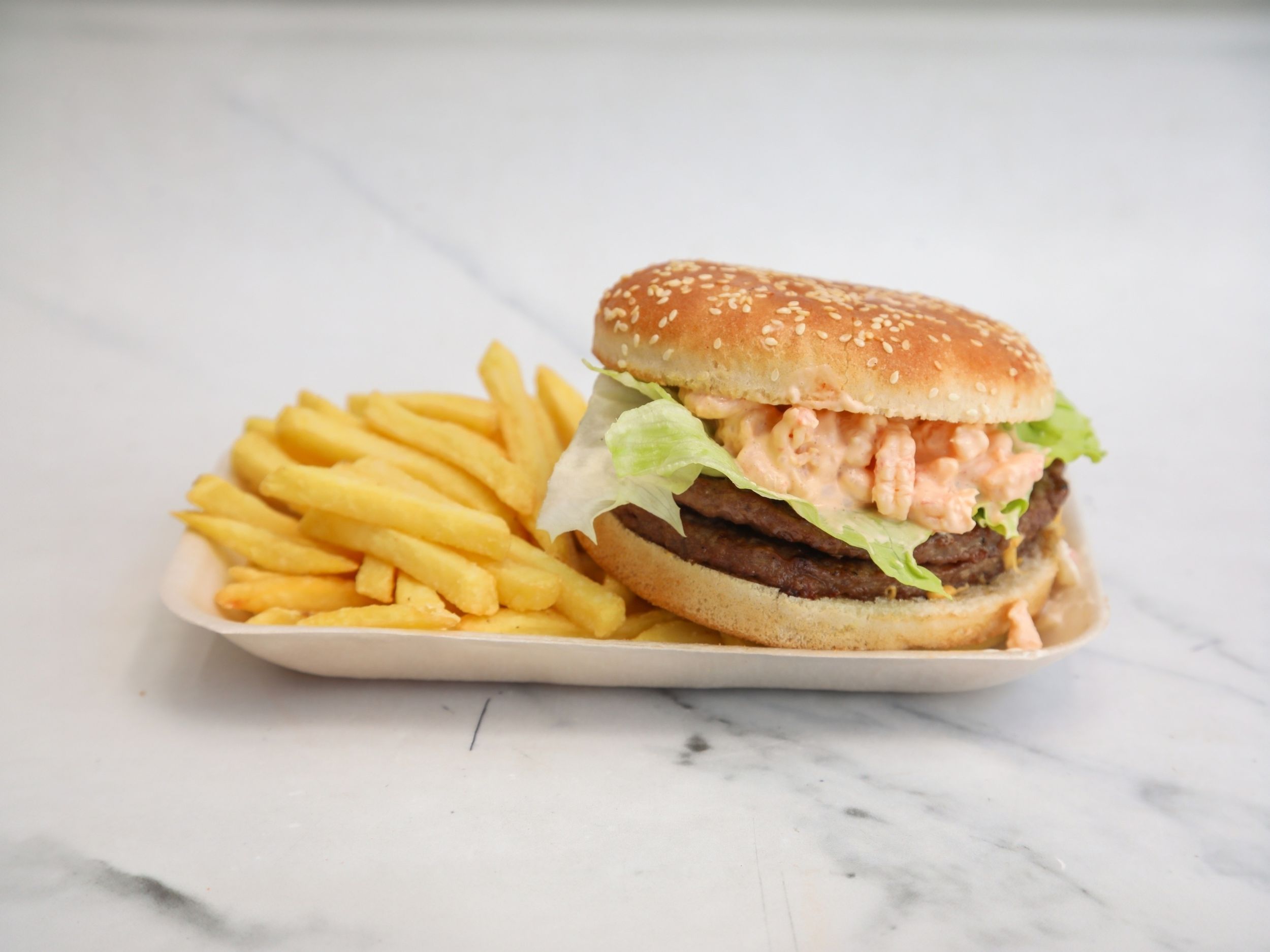 MALIBU with Fries