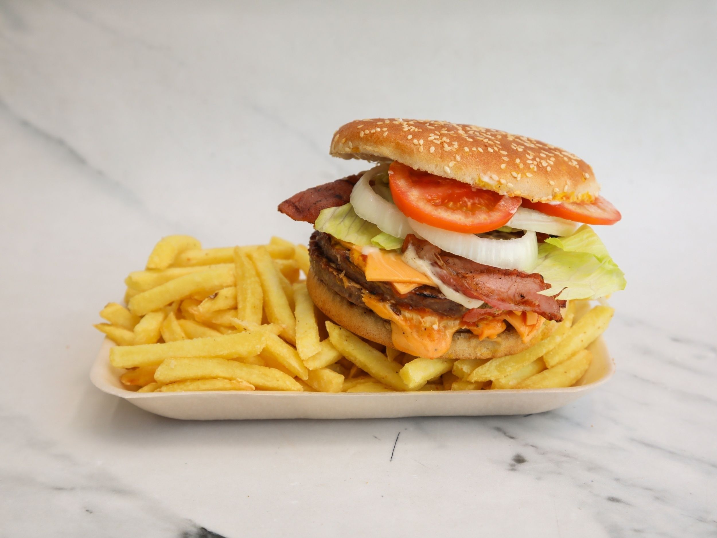MONSTER with Fries