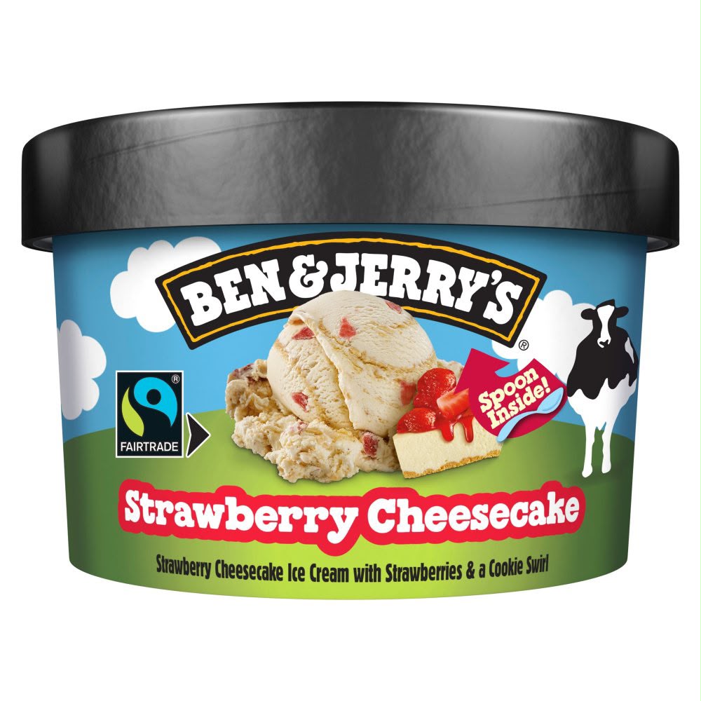 Ben & Jerry Strawberry Cheesecake Ice Cream (100ml)