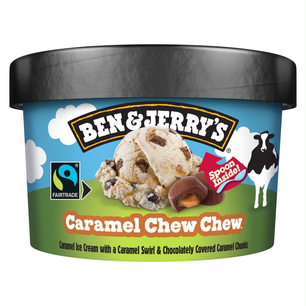 Ben & Jerry Caramel Chew Chew Ice Cream (100ml)