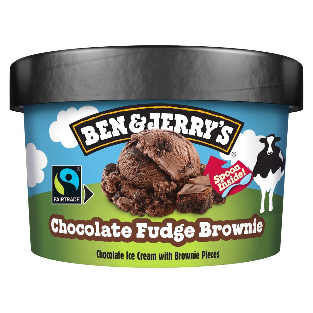 Ben & Jerry Chocolate Brownie Ice Cream (100ml)
