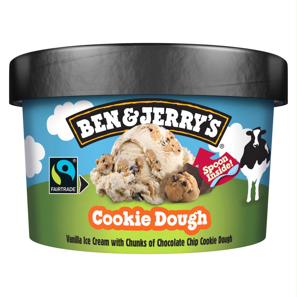 Ben & Jerry Cookie & Dough Ice Cream (100ml)
